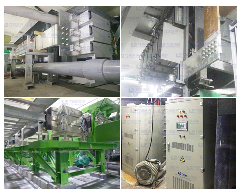 Field application diagram of 2000A 15V DC Rectifier for Electrolytic Copper Foil Production